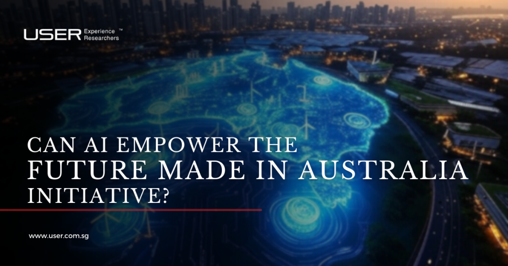 graphic of Australia landscape for article "Can AI Empower the Future Made in Australia Initiative"